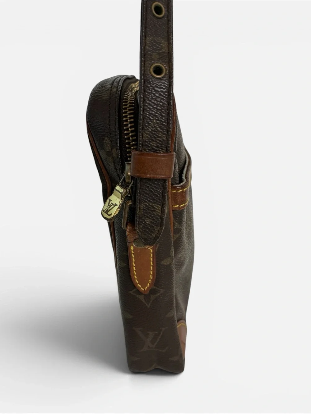 Louis Vuitton Monogram Crossbody in Brown and Tan